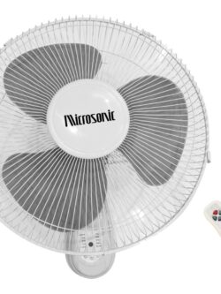 Ventilador De Pared Microsonic 40 Cm C/control Remoto Albion