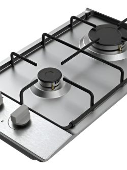 Anafe A Gas Midea Inox 2 Hornallas Mg30sb005mn2b Albion