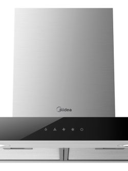 Campana Extractora Purificadora 60cm Midea Mh60m77et22mb Color Gris