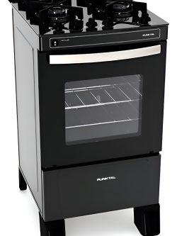 Cocina Toda Super Gas Punktal Mesada De Vidrio Color Negro Pk-gl4