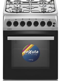 Cocina A Gas Enxuta Inox Cenx5542i Grill Electrico Fama Color Gris