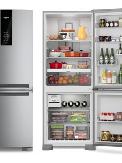 Refrigerador Whirlpool Wre57ckdwx 447lts Inverter Albion