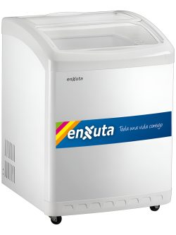 Vitrina Expositor Horizontal Enxuta Vcenx48100 120 Lt Curvo