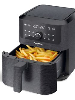 Freidora De Aire Sin Aceite Airfryer Punktal Pk-374 Fd 5.5 L Negro