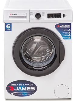 Lavarropas James 6kg Carga Frontal Lr 1006 Bl G5 Ehogar Blanco