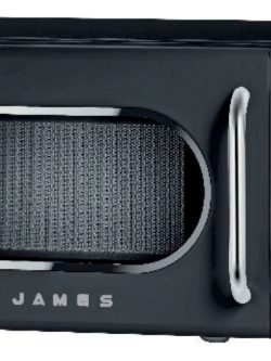 Microondas Retro James J 20 Rn Negro 20l Ehogar