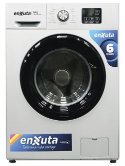 Lavarropa Enxuta 6 Kg Digital Silver Lenx0650ds 1000 Rpm