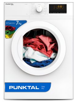 Secarropa Punktal Pk-80 Sr 7 Kg 15 Programas Carga Frontal Blanco